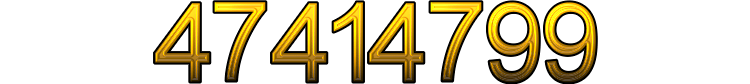 Number 47414799