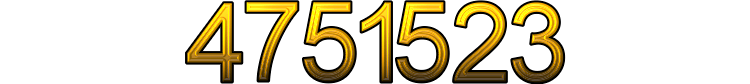 Number 4751523