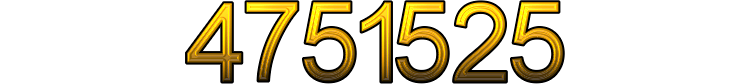 Number 4751525