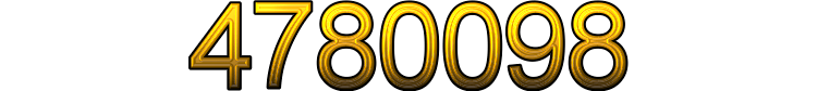 Number 4780098