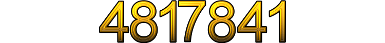 Number 4817841