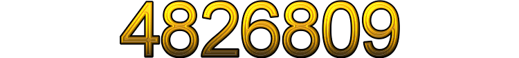 Number 4826809