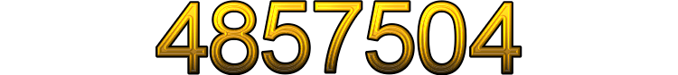 Number 4857504