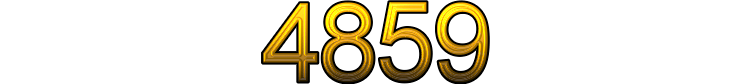 Number 4859