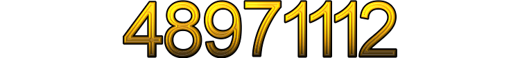 Number 48971112