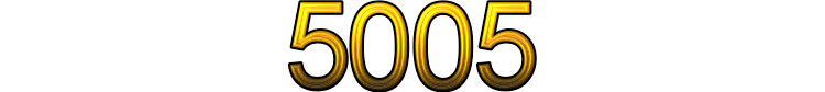 Number 5005