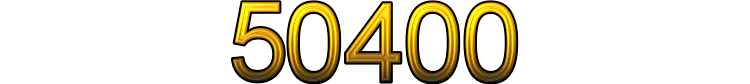 Number 50400