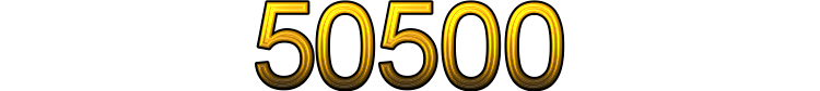 Number 50500