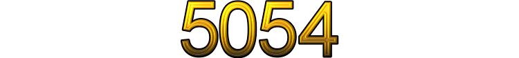 Number 5054