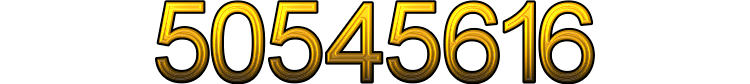 Number 50545616