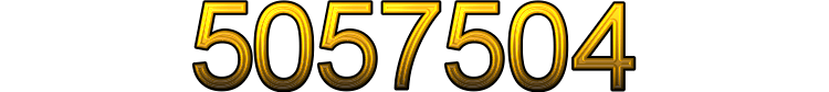 Number 5057504