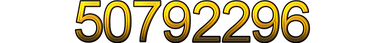 Number 50792296