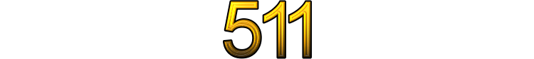 Number 511