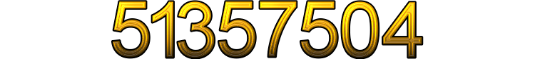 Number 51357504