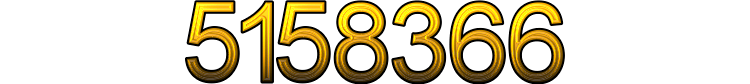 Number 5158366 Number 5158366