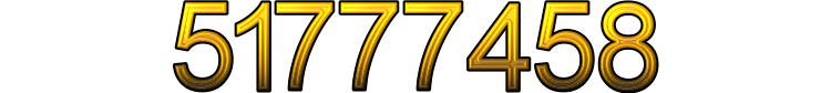 Number 51777458 Number 51777458