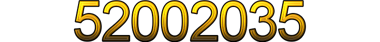 Number 52002035