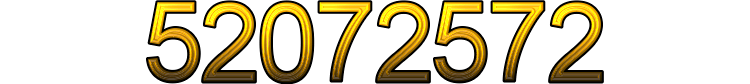 Number 52072572