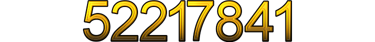 Number 52217841