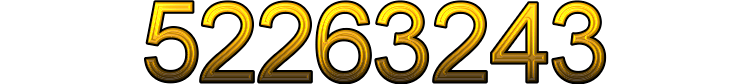 Number 52263243 Number 52263243
