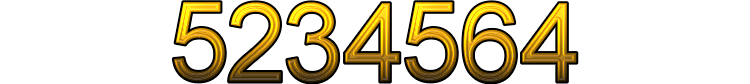 Number 5234564
