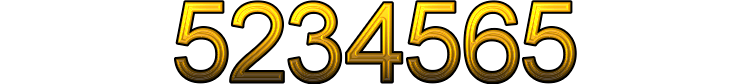 Number 5234565