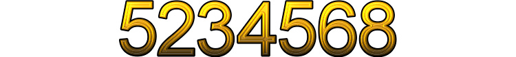 Number 5234568
