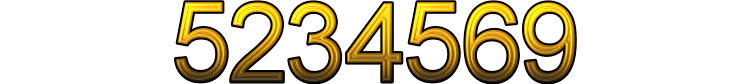 Number 5234569