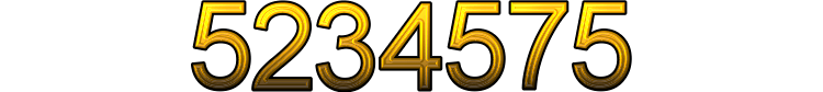 Number 5234575