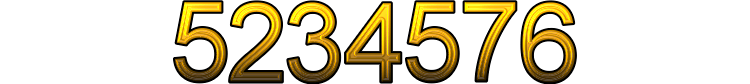 Number 5234576