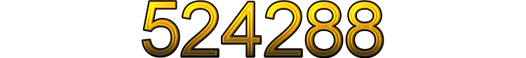 Number 524288
