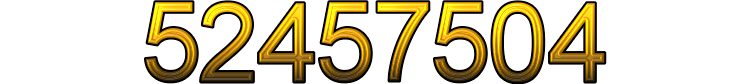 Number 52457504 Number 52457504