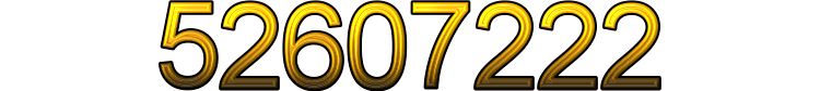 Number 52607222 Number 52607222