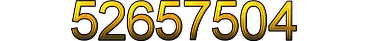 Number 52657504 Number 52657504