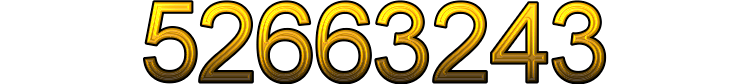 Number 52663243