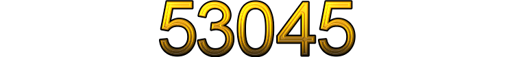 Number 53045