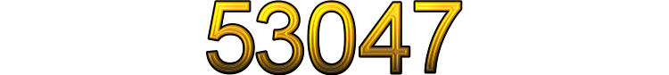 Number 53047