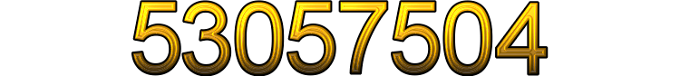 Number 53057504 Number 53057504
