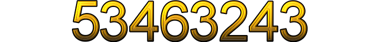 Number 53463243