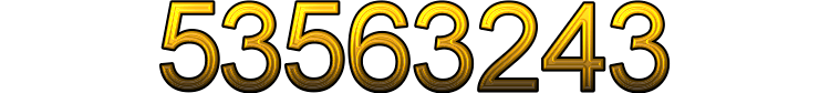 Number 53563243