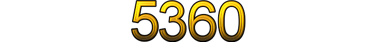 Number 5360