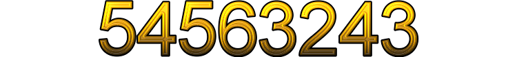 Number 54563243