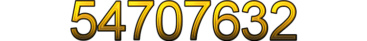 Number 54707632