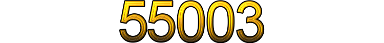 Number 55003