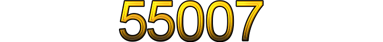 Number 55007