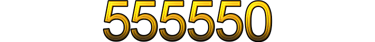 Number 555550