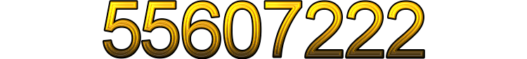 Number 55607222 Number 55607222