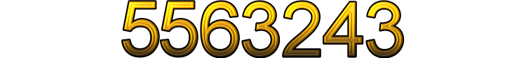 Number 5563243