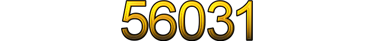 Number 56031