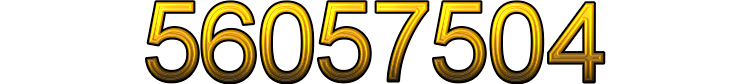 Number 56057504 Number 56057504